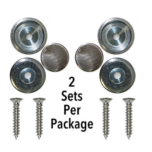 3/4" • Magnet Cup and Strike Plate Set