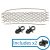 Grady White • 7 in. x 16 in. • Tan Diamond Replacement Clip Net • With Routing Clips