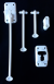Positive Door Holder Set