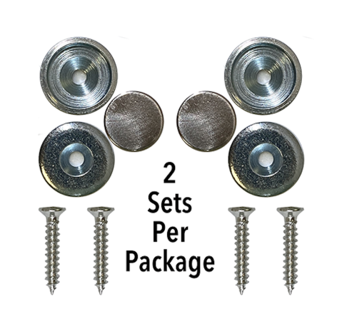 3/4" • Magnet Cup and Strike Plate Set