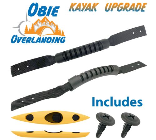 Kayak Carry Handle • With Burn Holes