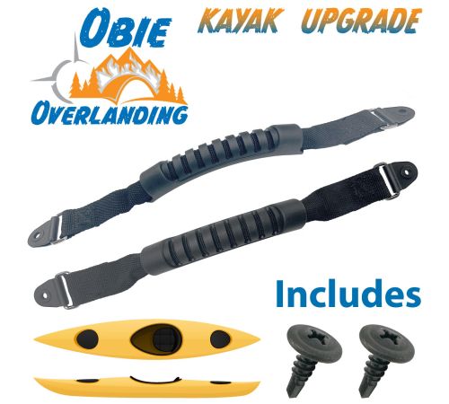 Kayak Carry Handle • With Burn Holes