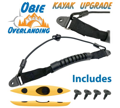 Kayak Carry Handle • Paddle Holder & Chafe Mounting Tabs