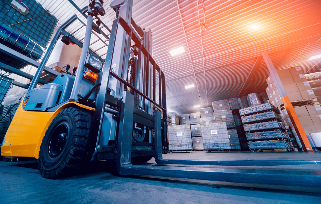 Keep your forklift organized